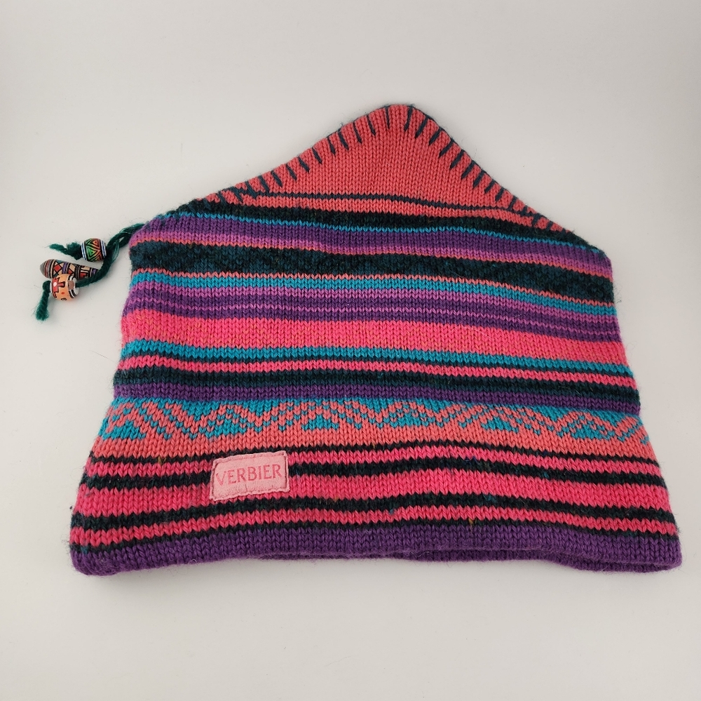 Vintage 100% Wool Verbier Beanie